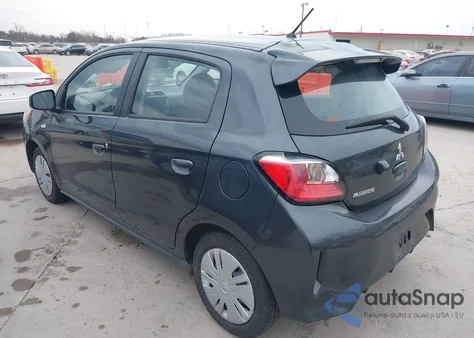 2024 Mitsubishi Mirage Es/Le z USA, uszkodzony, nr VIN ML32AUHJ7RH022735